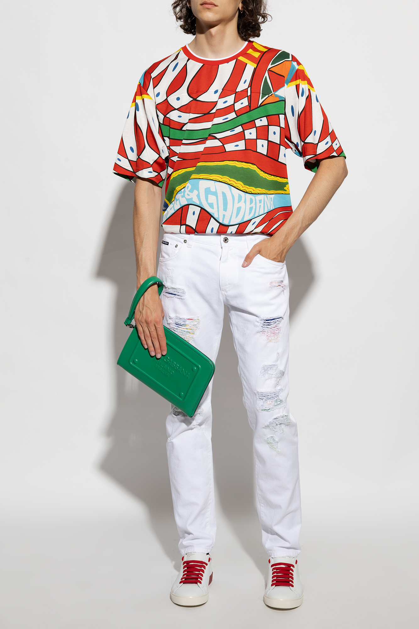 Dolce&Gabbana デニムに合う スニーカー PORTOFINO YACHT 関送無 DOLCE_&_GABBANA_Dolce_&